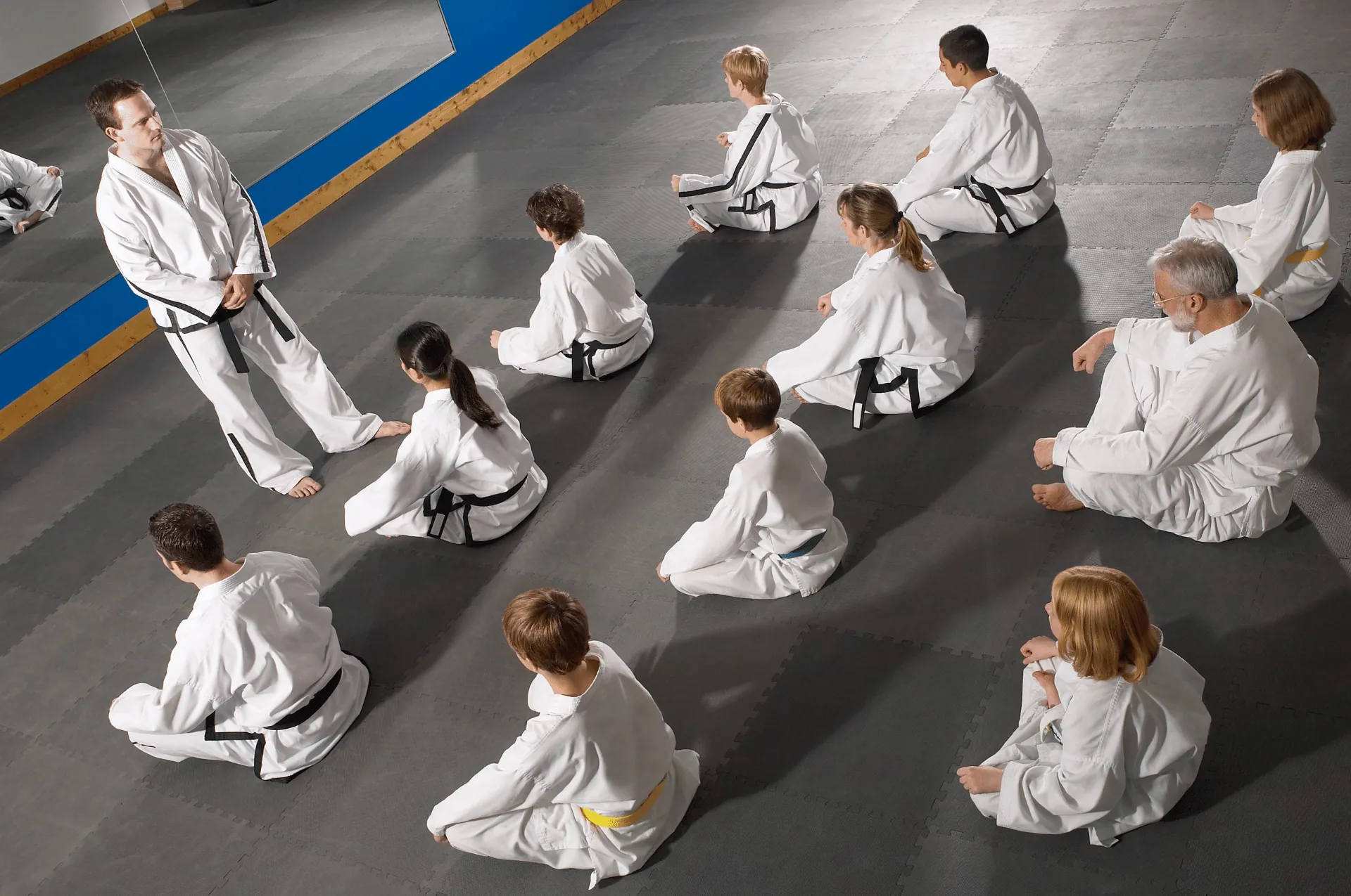 Students training at OMAC Martial Arts Richmond Hill