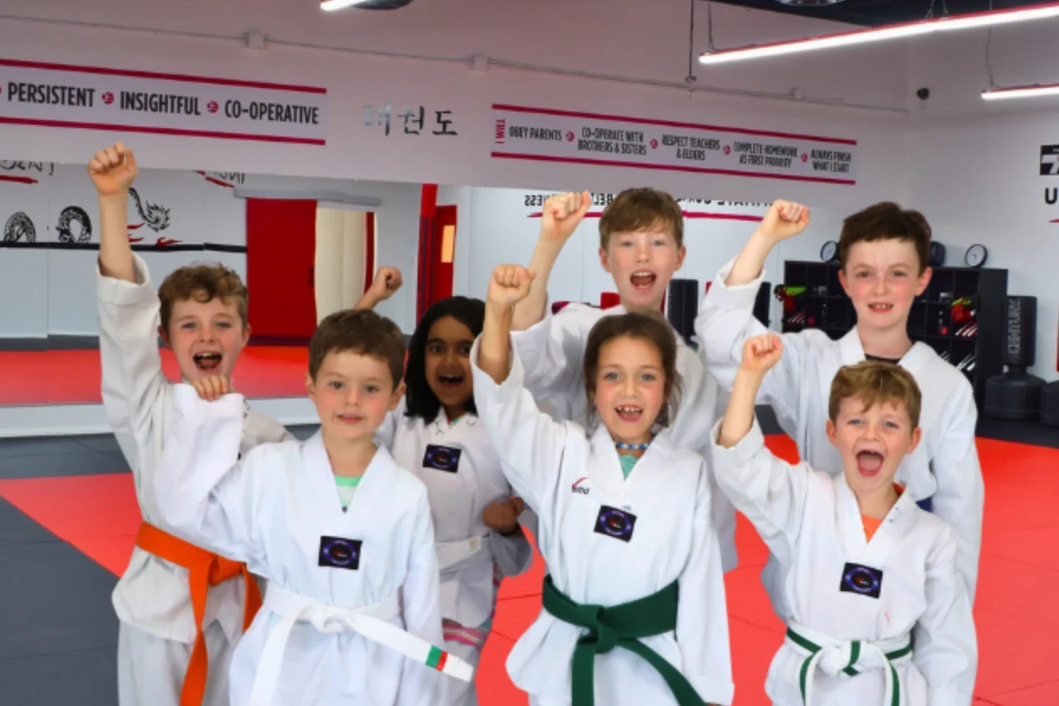 Kids martial arts class