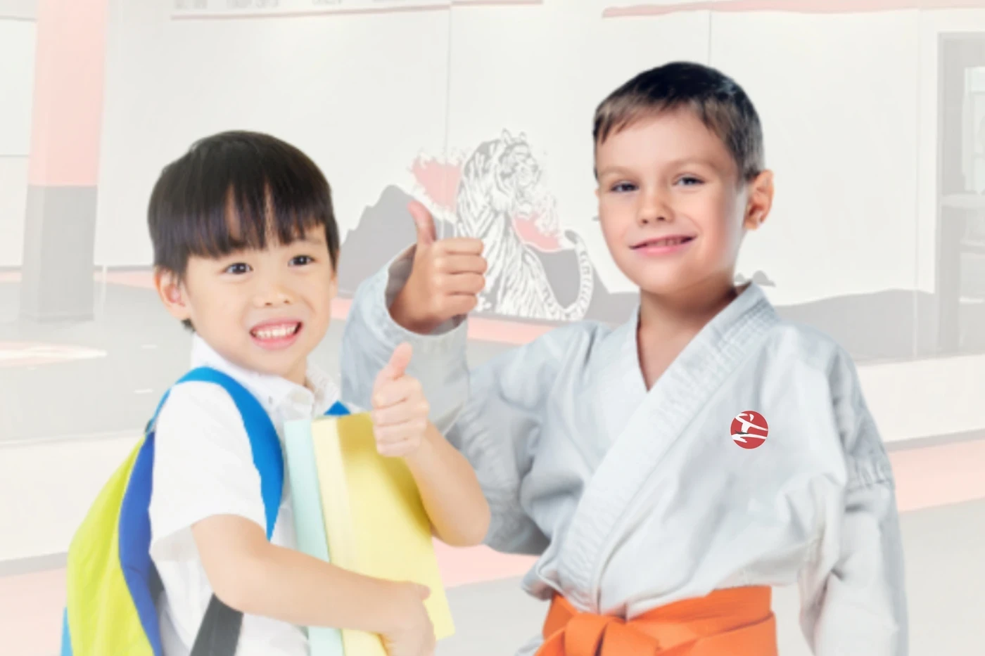Kids getting fit and active through martial arts