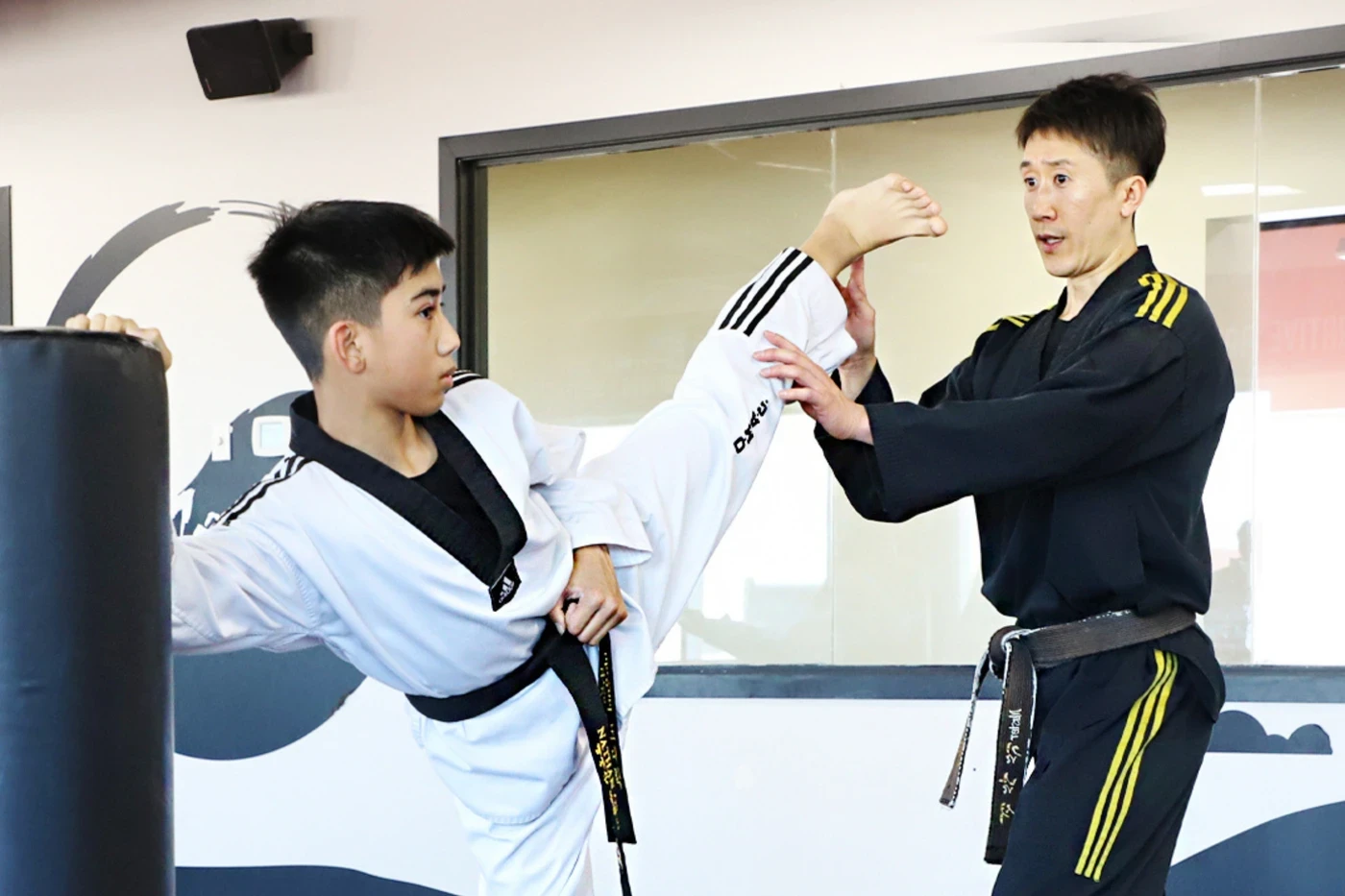 Taekwondo class at OMAC Martial Arts - Richmond Hill